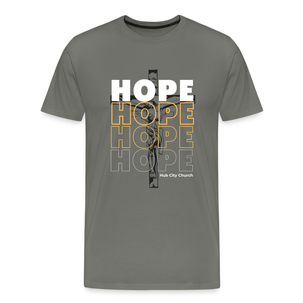 Jesus Is Our Hope - asphalt gray