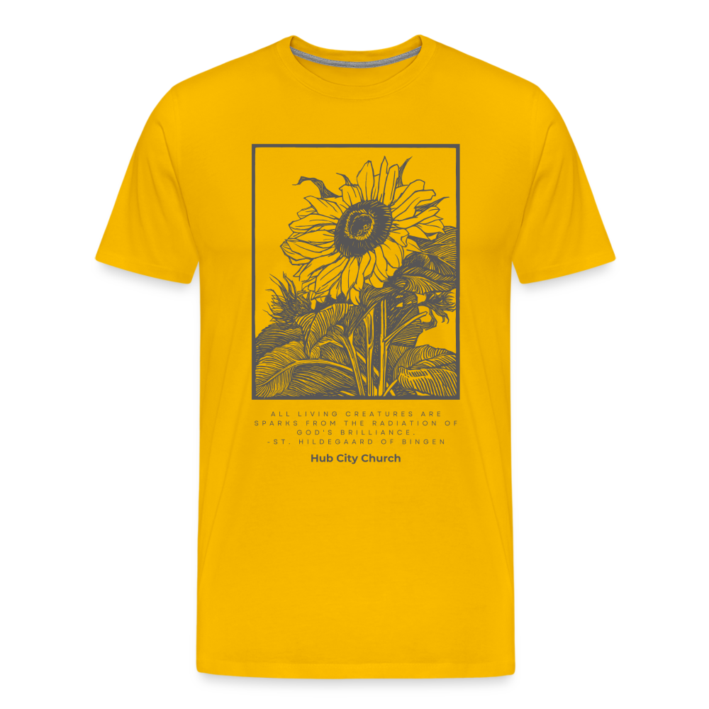 God's Creation Sunflower - sun yellow
