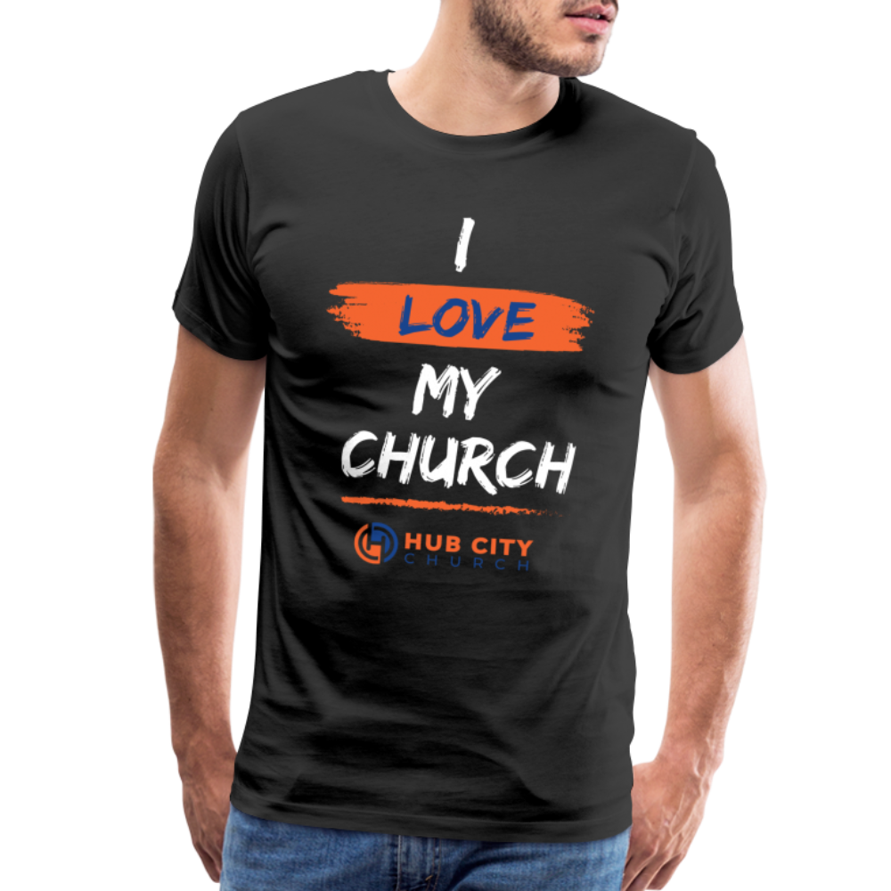 I Love My Church - Hub City - black