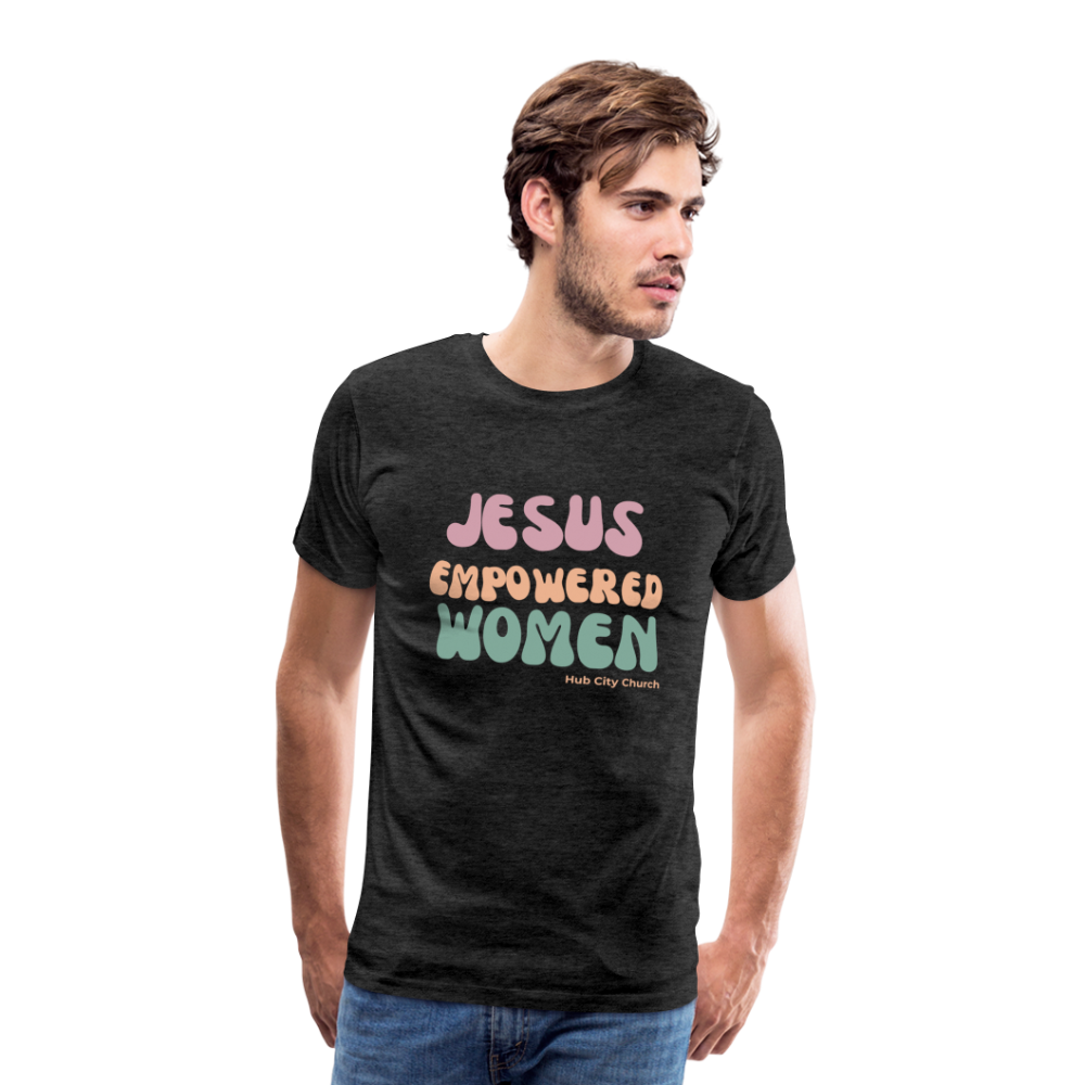 Jesus Empowered Women - charcoal grey