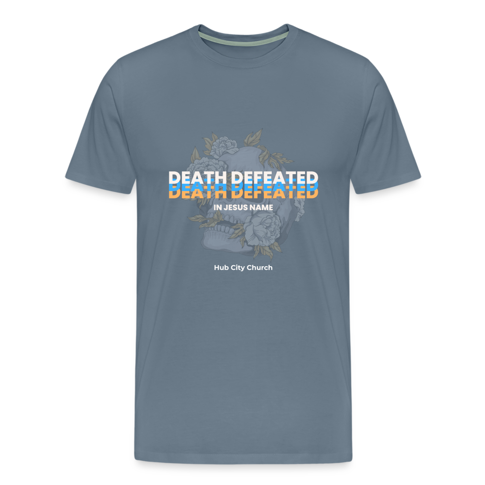 Death Defeated - steel blue