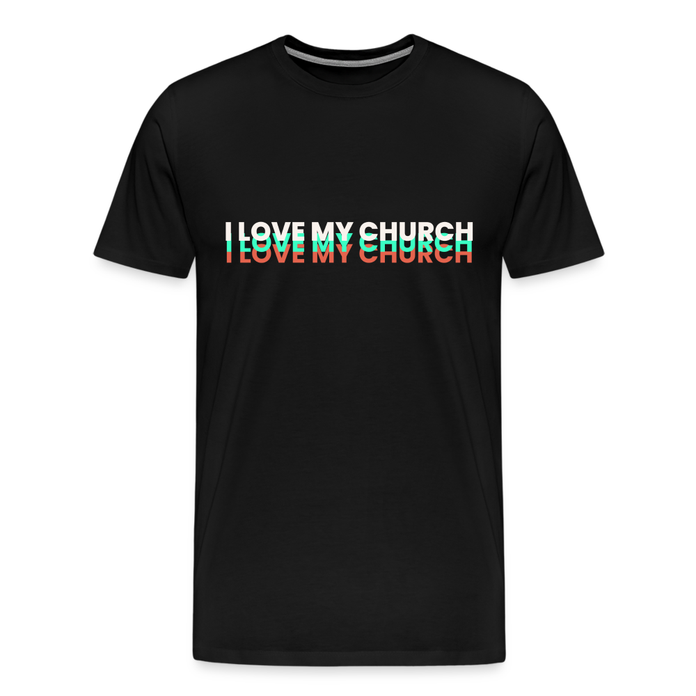I Love My Church General - black