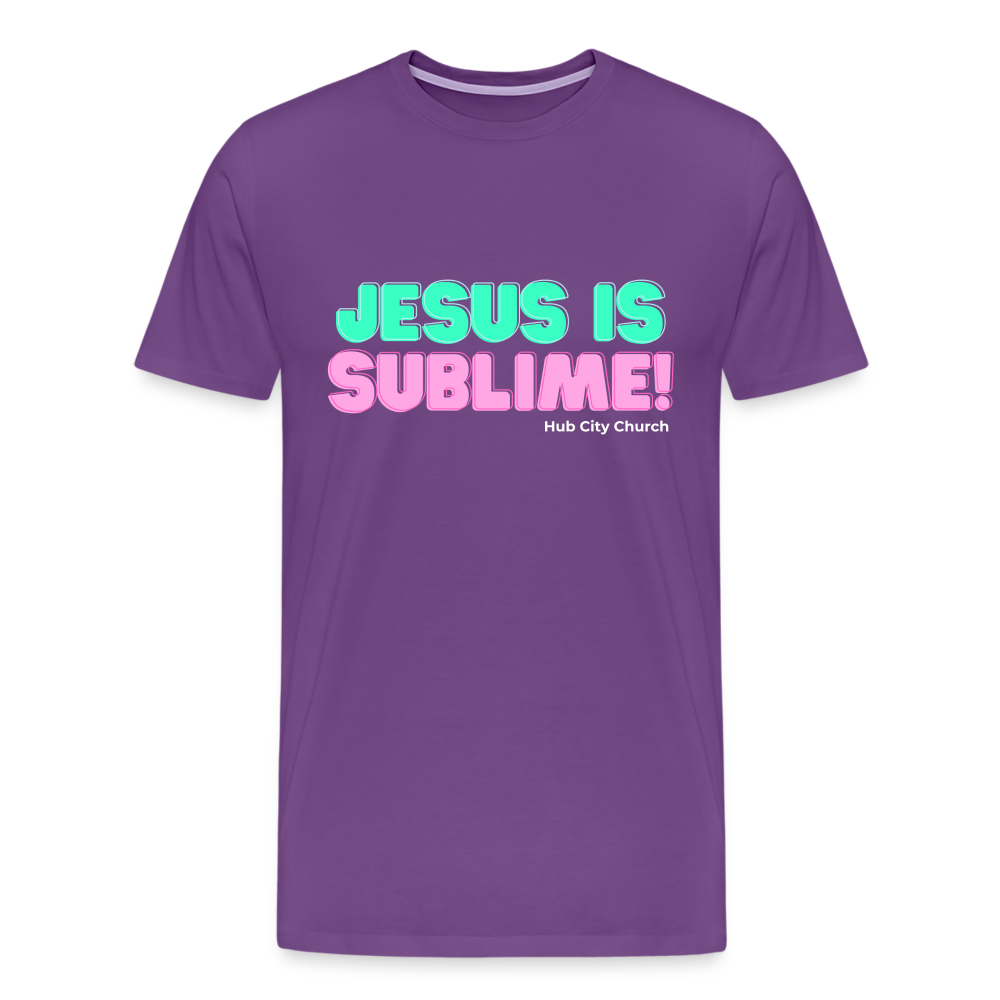 Jesus Is Sublime! - purple