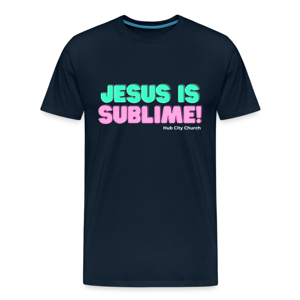 Jesus Is Sublime! - deep navy